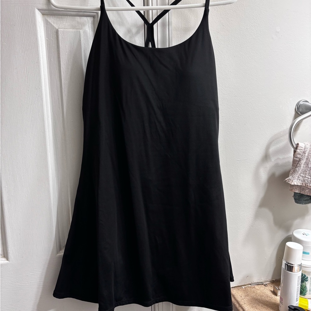 Black Strappy Dress
